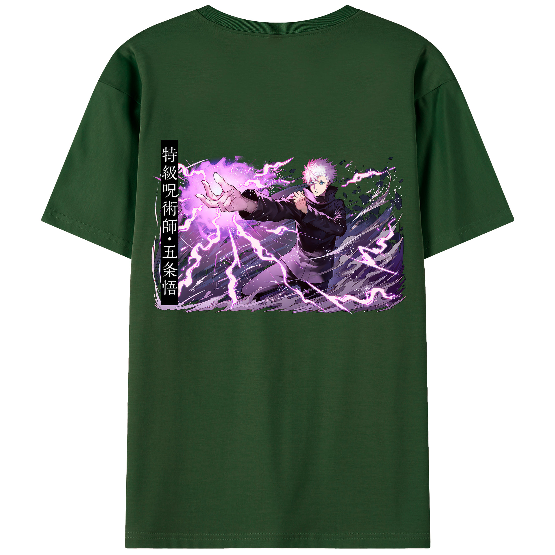 （画像用） 呪術廻戦 Jujutsu Kaisen 綿100％半袖Tシャツ（背面プリント）